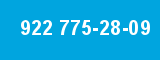 922 775-28-09